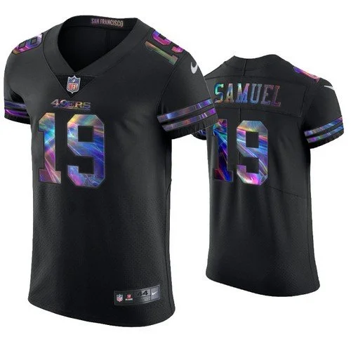 49ers Deebo Samuel Holographic Black Edition Jersey