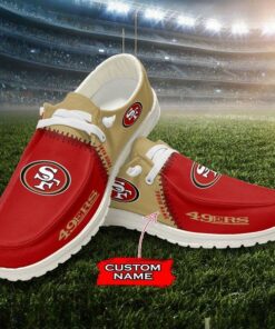 49ers Custom Flex Shoes