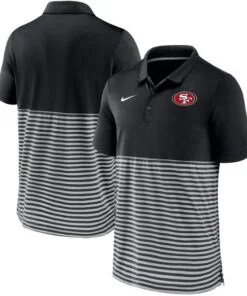 49ers Striped Polo Shirt