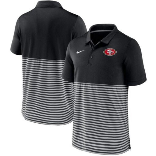 49ers Striped Polo Shirt