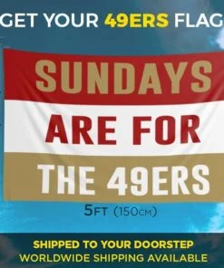 49ers Sundays Flag