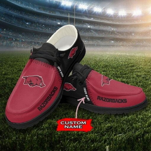 Arkansas Razorbacks Custom Flex Shoes