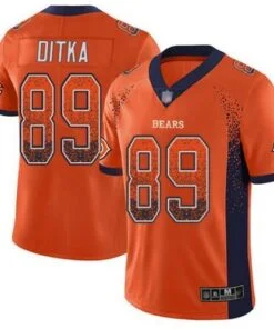 Bears Mike Ditka Limited Drift Rush Fashion Jersey