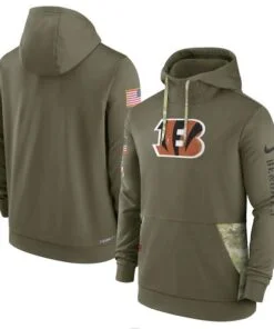 Bengals 2022 Salute to Service Therma Performance Pullover Hoodie