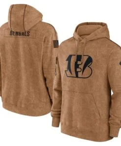 Bengals 2023 Salute to Service Club Pullover Hoodie
