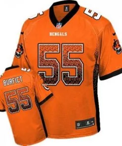 Bengals Vontaze Burfict Limited Drift Rush Fashion Jersey