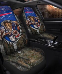 Bills Universal 3D Car Front Seat Cover - SET OF 2