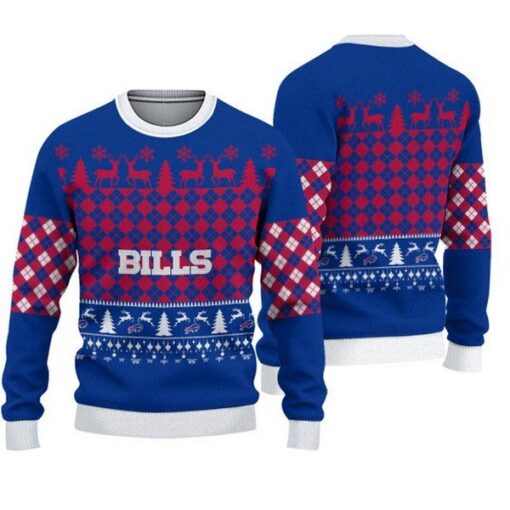 Bills Christmas Pullover Sweatshirt