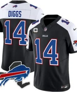 Bills Stefon Diggs Vapor F.U.S.E. Limited Jersey With 3-Star C and New York Patch