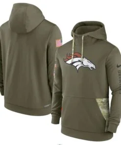Broncos 2022 Salute to Service Therma Performance Pullover Hoodie