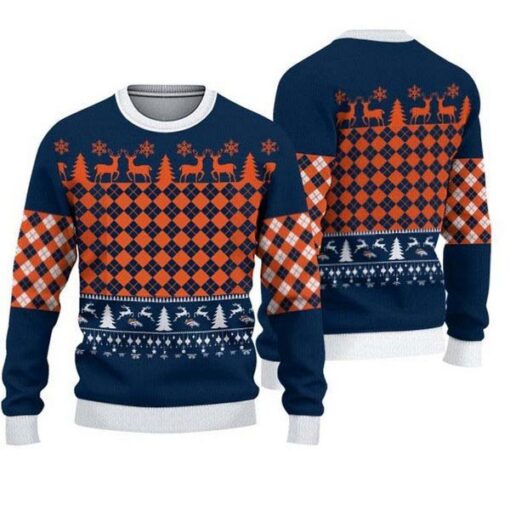 Broncos Christmas Pullover Sweatshirt