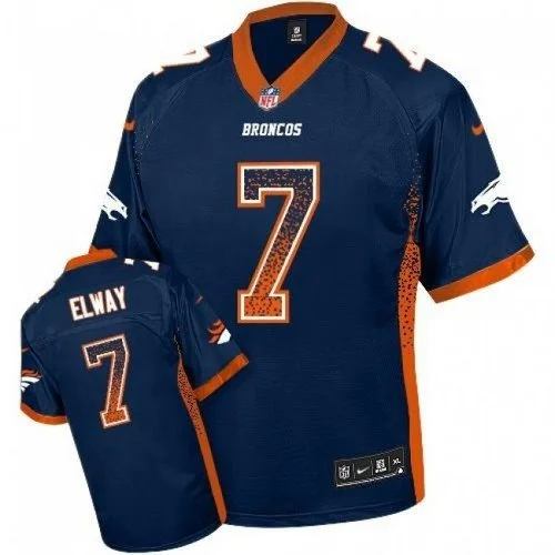 Broncos John Elway Limited Drift Rush Fashion Jersey