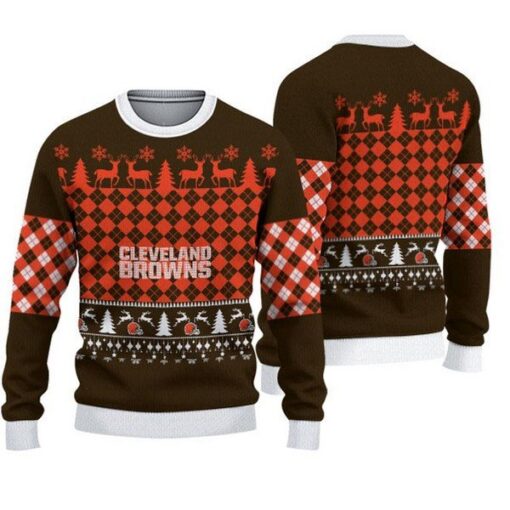 Browns Christmas Pullover Sweatshirt