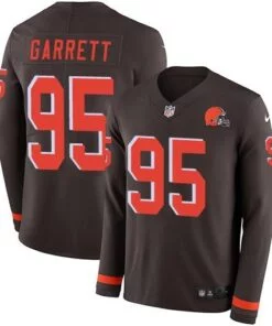 Browns Myles Garrett Long Sleeve Jersey
