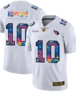 Cardinals DeAndre Hopkins Multicolor Crucial Catch Jersey