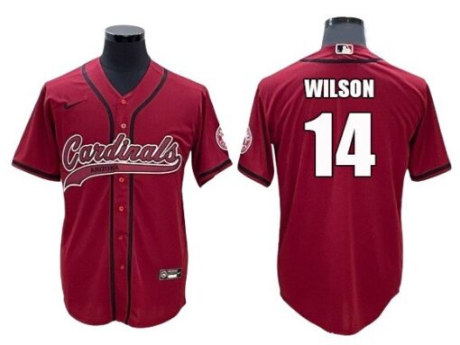 Cardinals Michael Wilson Baseball Styled Jersey