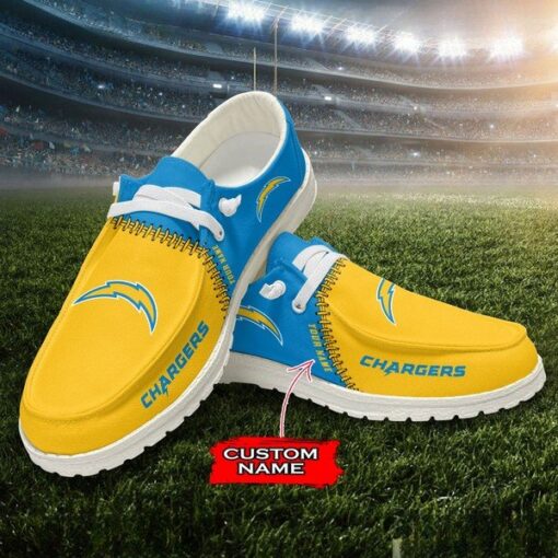 Chargers Custom Flex Shoes