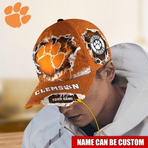 Clemson Tigers Custom Adjustable Hat