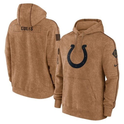 Colts 2023 Salute to Service Club Pullover Hoodie