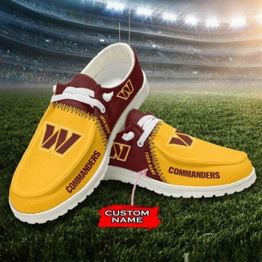 Commanders Custom Flex Shoes