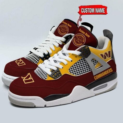 Commanders Custom Shoes