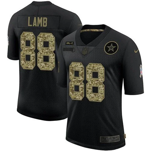 Cowboys CeeDee Lamb Black Camo STS Limited Retro Jersey