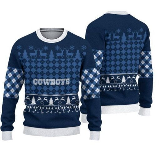 Cowboys Christmas Pullover Sweatshirt