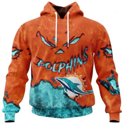 Dolphins Custom Halloween Pullover Hoodie