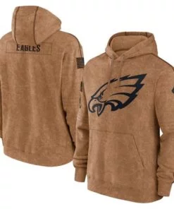 Eagles 2023 Salute to Service Club Pullover Hoodie