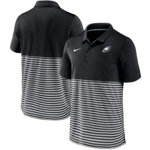Eagles Striped Polo Shirt