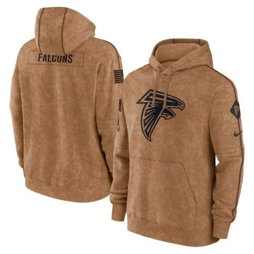 Falcons 2023 Salute to Service Club Pullover Hoodie