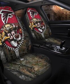 Falcons 3D Universal Car Front Seat Cover - SET OF 2