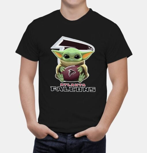 Falcons Yoda T-Shirt - Image 3