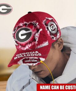 Georgia Bulldogs Custom Adjustable Hat