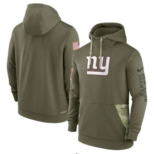Giants 2022 Salute to Service Therma Performance Pullover Hoodie