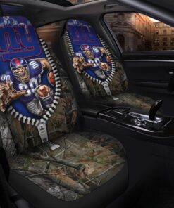 Giants 3D Universal Car Front Seat Cover - SET OF 2