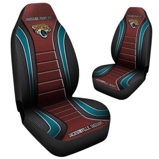 Jaguars 3D Universal Car Front Seat Cover - SET OF 2 - Image 2