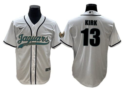 Jaguars Christian Kirk Baseball Styled Jersey