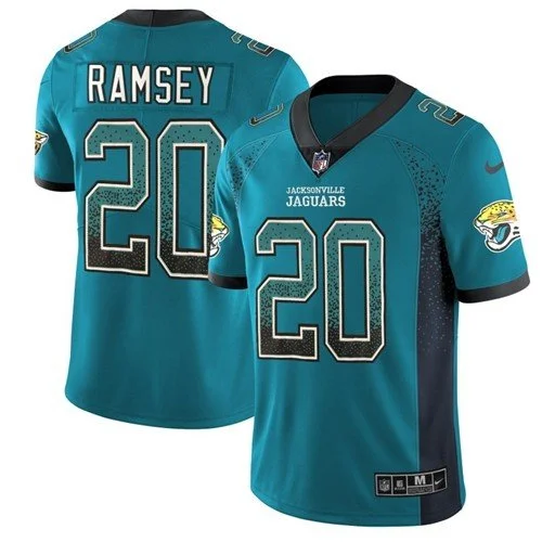 Jaguars Jalen Ramsey Limited Drift Rush Fashion Jersey