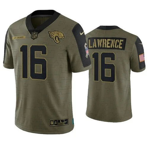 Jaguars Trevor Lawrence Limited Salute To Service Jersey