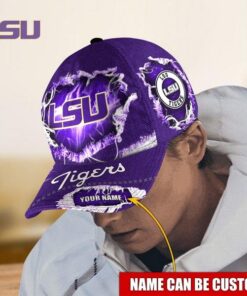 LSU Tigers Custom Adjustable Hat