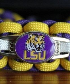 LSU Tigers Paracord Bracelet