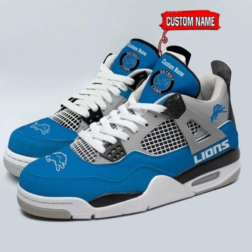 Lions Custom Shoes