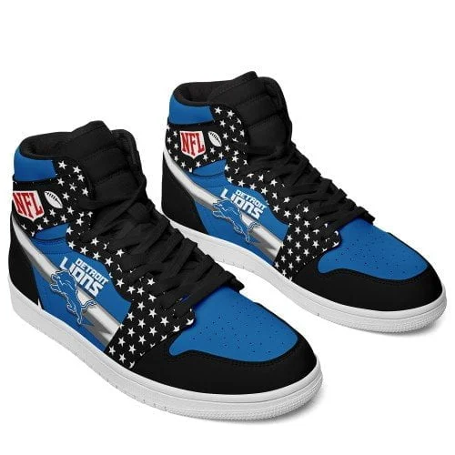 Lions AJ1 Sneakers - Image 3