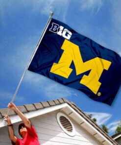 Michigan Wolverines Big Ten Flag