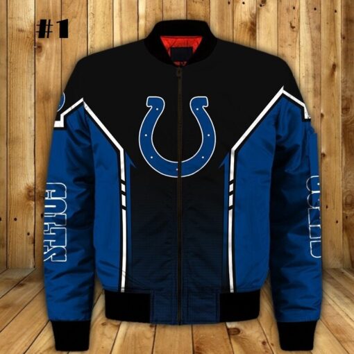 Colts Bomber Jacket - Image 2