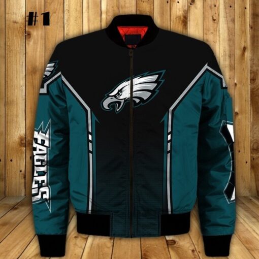 Eagles Bomber Jacket - Image 2
