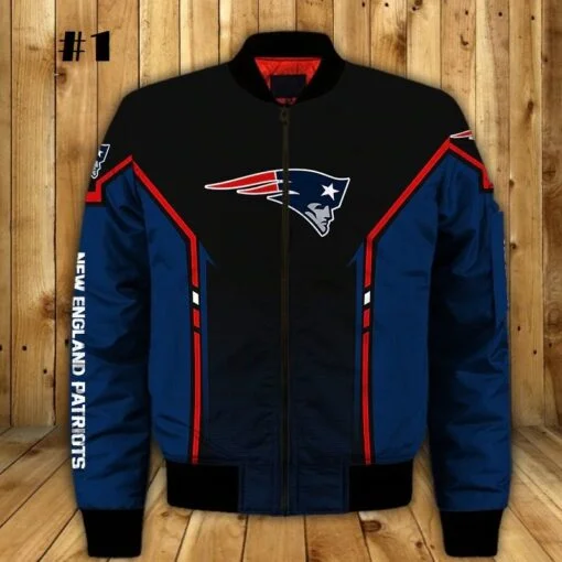 Patriots Bomber Jacket - Image 2