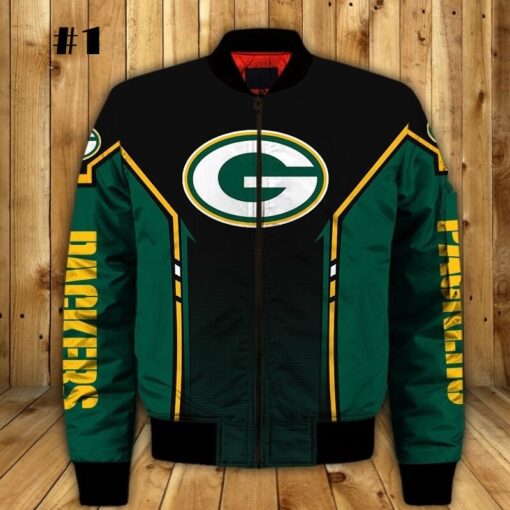 Packers Bomber Jacket - Image 2