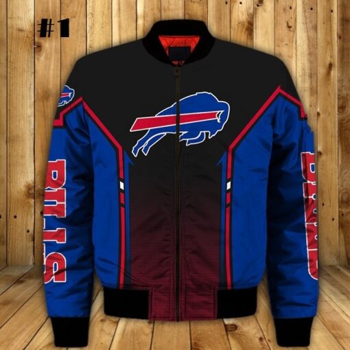 Bills Thick Bomber Jacket - Image 2
